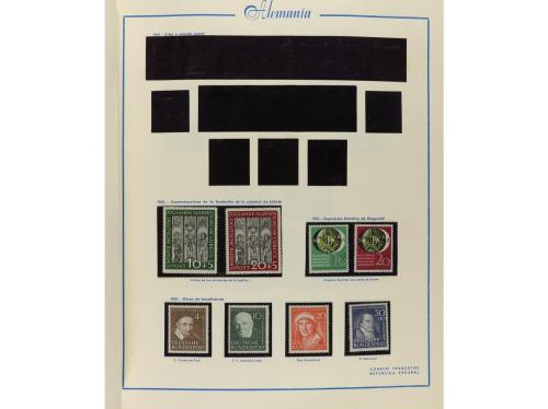 LOTES y COLECCIONES. ALEMANIA. Colección en álbum Schaubek c