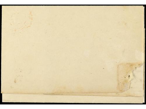 ✉ ESPAÑA: PREFILATELIA. 1851. REUS a MIRABET. Circulada con 