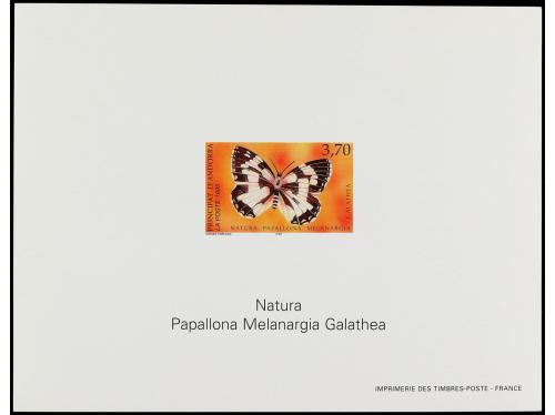 LOTES y COLECCIONES. ANDORRA FRANCESA. PRUEBAS DE LUJO. Conj