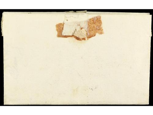 ✉ ESPAÑA: PREFILATELIA. 1791. A BURGOS. Marca MONTAÑAS DE/SA