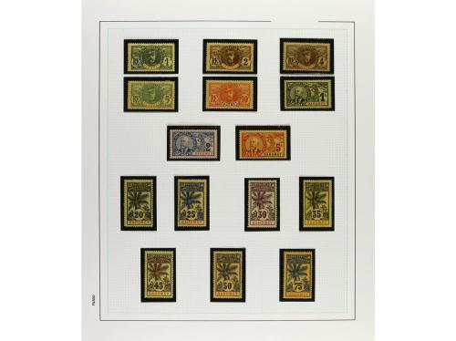 * COLONIAS FRANCESAS. 1906. Grandes series coloniales. PALMI