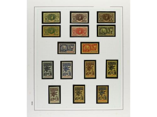 * COLONIAS FRANCESAS. 1906. Grandes series coloniales. PALMI