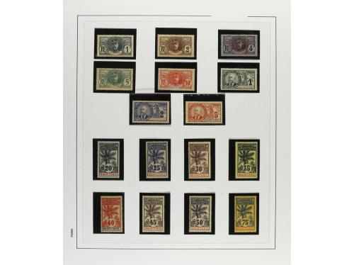 * COLONIAS FRANCESAS. 1906. Grandes series coloniales. PALMI