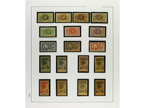 * COLONIAS FRANCESAS. 1906. Grandes series coloniales. PALMI