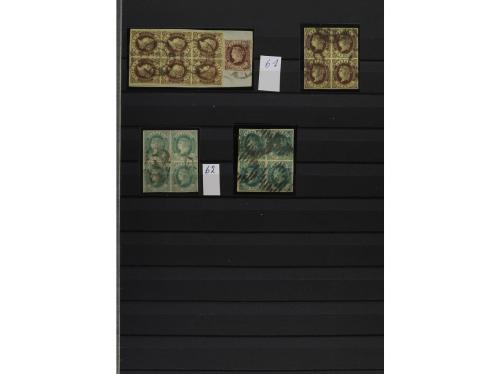 LOTES y COLECCIONES. 1850-1920. ESPAÑA. Dos clasificadores c