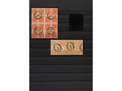 LOTES y COLECCIONES. 1850-1920. ESPAÑA. Dos clasificadores c