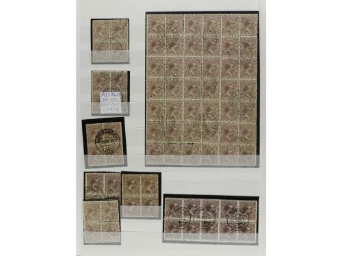 LOTES y COLECCIONES. 1850-1920. ESPAÑA. Dos clasificadores c