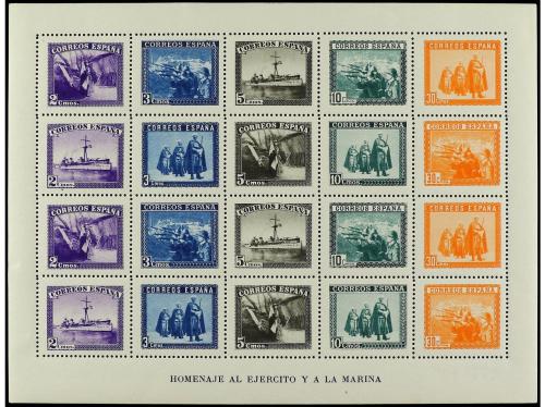 ** ESPAÑA. Ed. 849, 850. HB dentada y SIN DENTAR. Cat. 395&euro;.