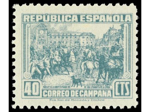** ESPAÑA. Ed. NE 46/55. SERIE COMPLETA, 10 valores. Cat. 51