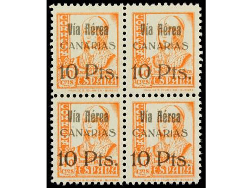 **/* ESPAÑA: CANARIAS. Ed. 49hcc. 10 pts. s. 40 c., HABILITA