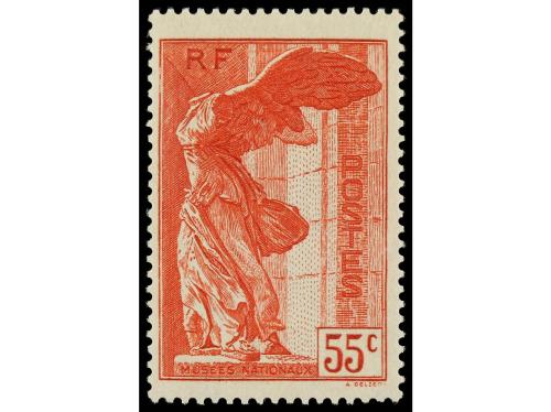 ** FRANCIA. Ed. 354/5. SERIE COMPLETA, 2 valores. LUJO. Cat.