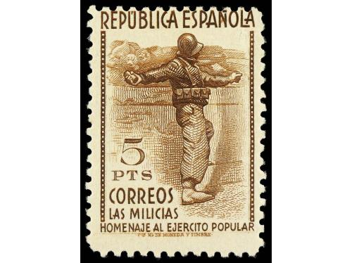 ** ESPAÑA. Ed. 792/800. 9 valores, SERIE COMPLETA. Centrados
