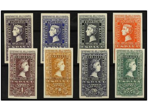 ** ESPAÑA. Ed. 1075/82. CENTENARIO. 8 valores, SERIE COMPLET
