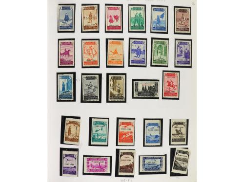 LOTES y COLECCIONES. COLONIAS ESPAÑOLAS. Colección en álbum,