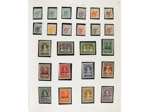 LOTES y COLECCIONES. COLONIAS ESPAÑOLAS. Colección en álbum,