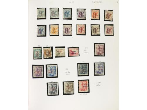 LOTES y COLECCIONES. COLONIAS ESPAÑOLAS. Colección en álbum,