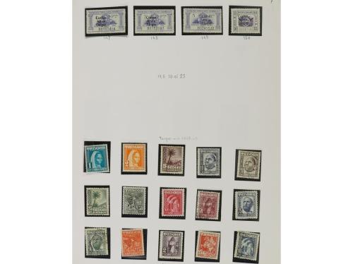 LOTES y COLECCIONES. COLONIAS ESPAÑOLAS. Colección en álbum,