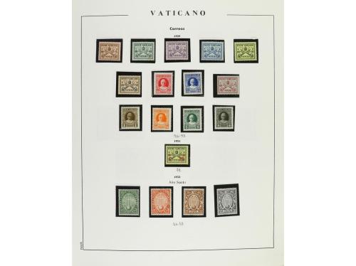 LOTES y COLECCIONES. VATICANO. Colección en 2 álbumes de 192