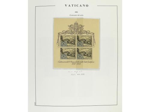 LOTES y COLECCIONES. VATICANO. Colección en 2 álbumes de 192