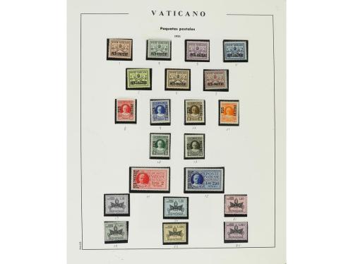 LOTES y COLECCIONES. VATICANO. Colección en 2 álbumes de 192
