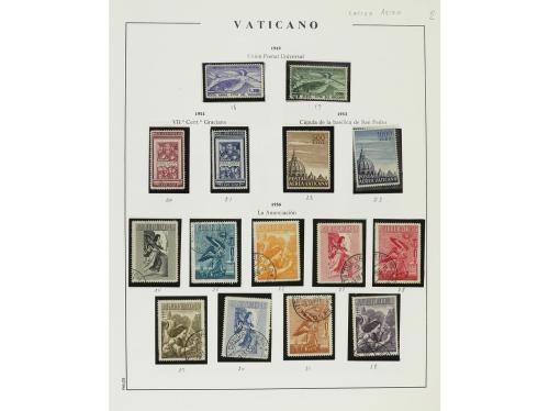 LOTES y COLECCIONES. VATICANO. Colección en 2 álbumes de 192