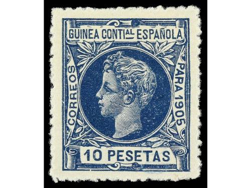 * COLONIAS ESPAÑOLAS: GUINEA. Ed. 27/42. 1905. SERIE COMPLET