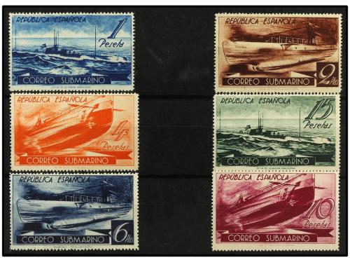 * ESPAÑA. Ed. 775/80. SERIE COMPLETA, 6 valores. Bien centra