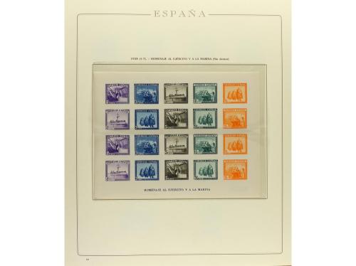 LOTES y COLECCIONES. ESPAÑA. Colección en 7 álbumes Olegario