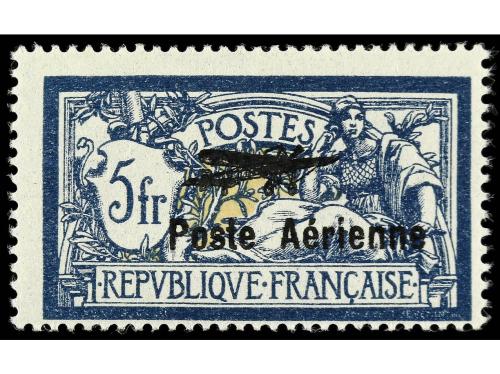 ** FRANCIA. Yv. Av. 1/2. SERIE COMPLETA. 2 valores sobrecarg