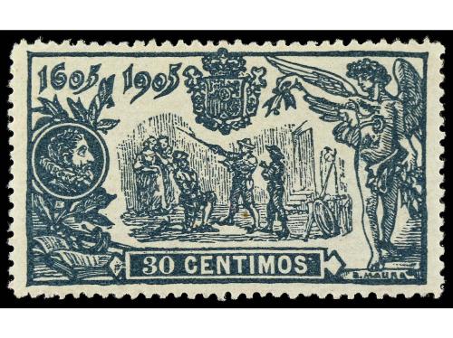 ** ESPAÑA. Ed. 257/61 y 263. 5 cts. a 30 cts. y 50 cts. Bien