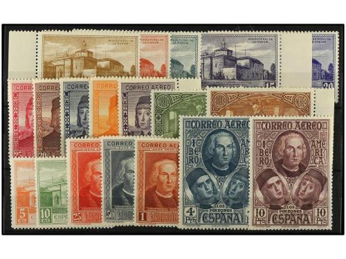 ** ESPAÑA. Ed. 531/46, 547/58 y 559/65. SERIES COMPLETAS. 35