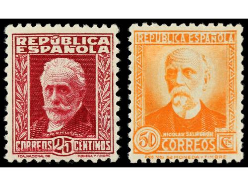 ** ESPAÑA. Ed. 662/75. SERIE COMPLETA. 13 valores. LUJO. Cat