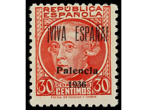 ** ESPAÑA E. LOCALES PATRIOTICAS: PALENCIA. Ed. 1/4. SERIE C