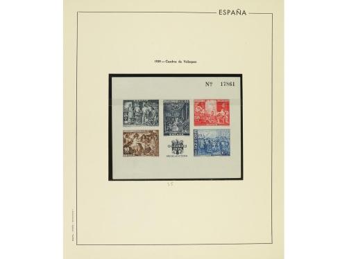 LOTES y COLECCIONES. ESPAÑA. Colección en álbum, conteniendo