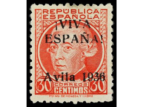 * ESPAÑA E. LOCALES PATRIOTICAS: AVILA. Ed. 6/10. SERIE COMP