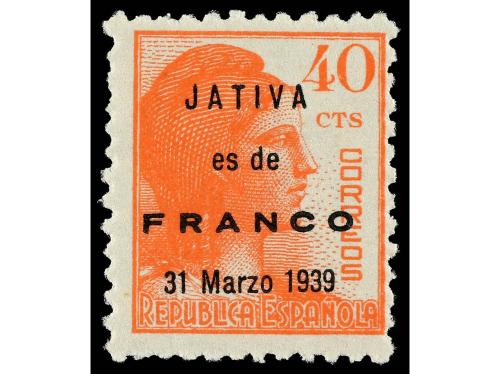 ** ESPAÑA E. LOCALES PATRIOTICAS: JATIVA. Ed. 1/2. SERIE COM