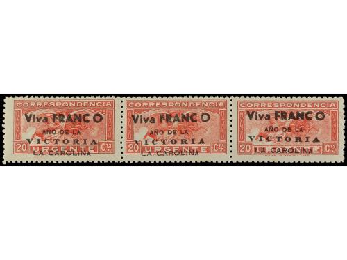** ESPAÑA E. LOCALES PATRIOTICAS: LA CAROLINA. Ed. 1T/12T. S