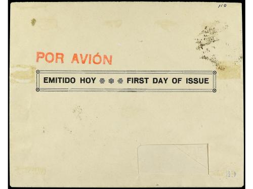 ✉ ESPAÑA. Ed. 766. 1 JUN 1938. Hoja Bloque Constitución EEUU