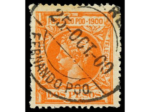 ° COLONIAS ESPAÑOLAS: FERNANDO POO. Ed. 92, 93. 1 peso y 2 p