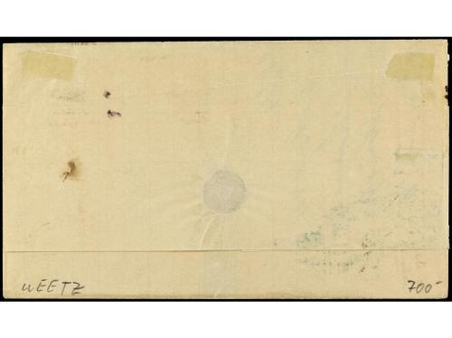 ✉ ESPAÑA. Ed. 144, 147(2), 153. 1874. BARCELONA a BUENOS AIR