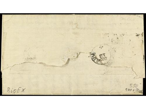 ✉ ESPAÑA. Ed. 174, 175, 179. 1877. BARCELONA a BUENOS AIRES.