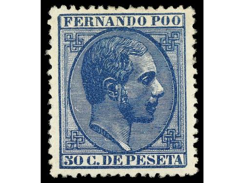 * COLONIAS ESPAÑOLAS: FERNANDO POO. Ed. 2/4. SERIE COMPLETA.