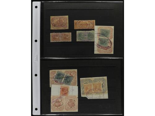 ° Δ PUERTO RICO. FISCALES. Conjunto muy interesante con mult