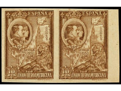 * ESPAÑA. Ed. 566/82s. SERIE COMPLETA en parejas SIN DENTAR.