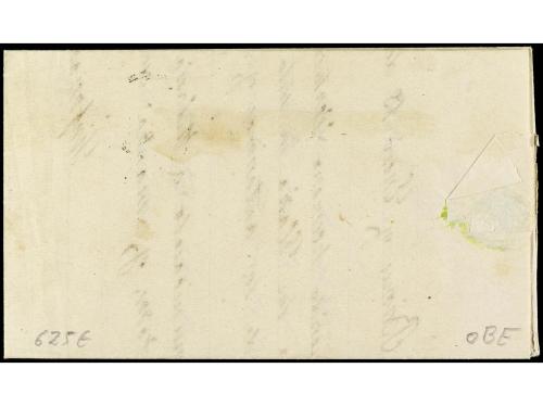 ✉ ESPAÑA. Ed. 96. 1868. BRIONES a SALAS. 50 mils. castaño, m