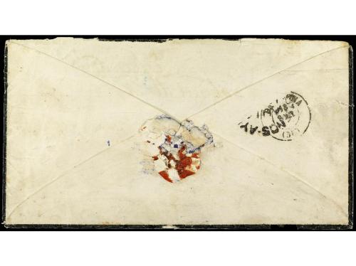 ✉ ARGENTINA. 1870. BUENOS AYRES a PAMPLONA (España). Circula