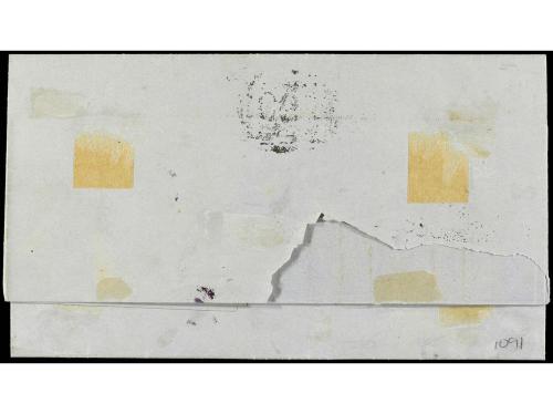 ✉ MEXICO. 1874. TAMPICO a VERACRUZ. Circulada con sello de M