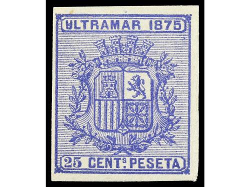 * CUBA. Ed. 31s y 32s. 12 1/2 c. lila y 25 c. azul, SIN DENT