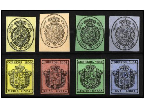 ** ESPAÑA. Ed. 28/31 y 35/8. SERIES COMPLETAS, 8 valores. LU