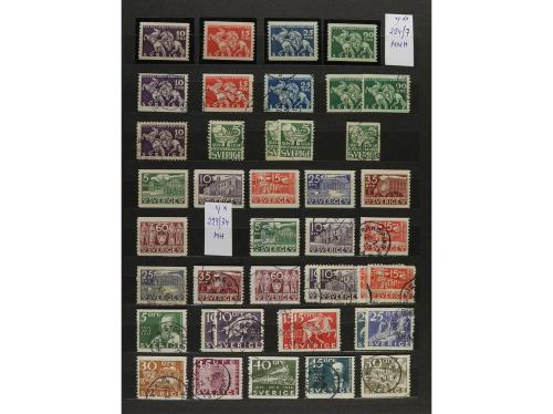LOTES y COLECCIONES. SUECIA. COLECCIÓN muy completa en 3 cla